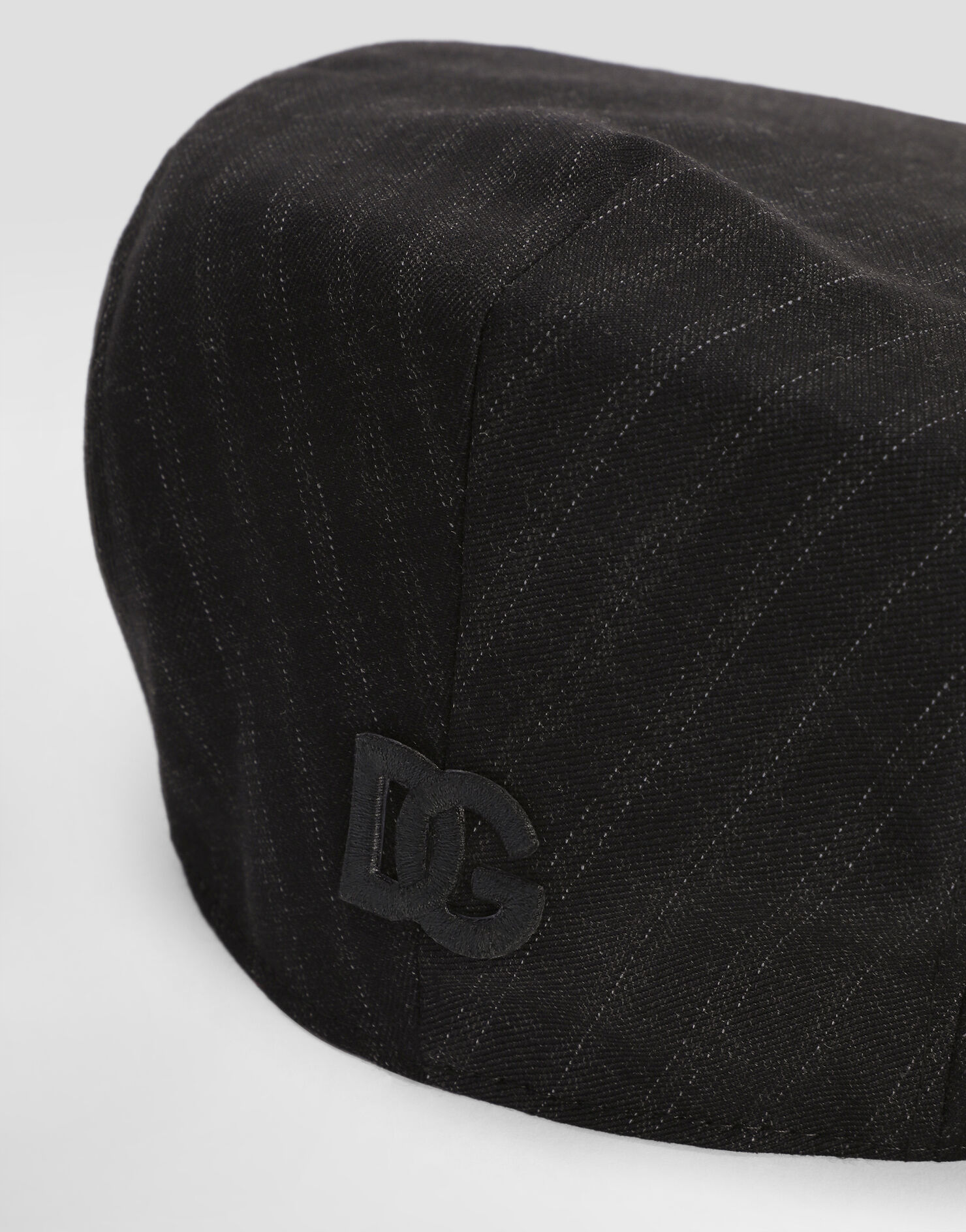 Dolce & Gabbana Virgin wool pinstripe flat cap Multicolor GH587ZFR2ZX